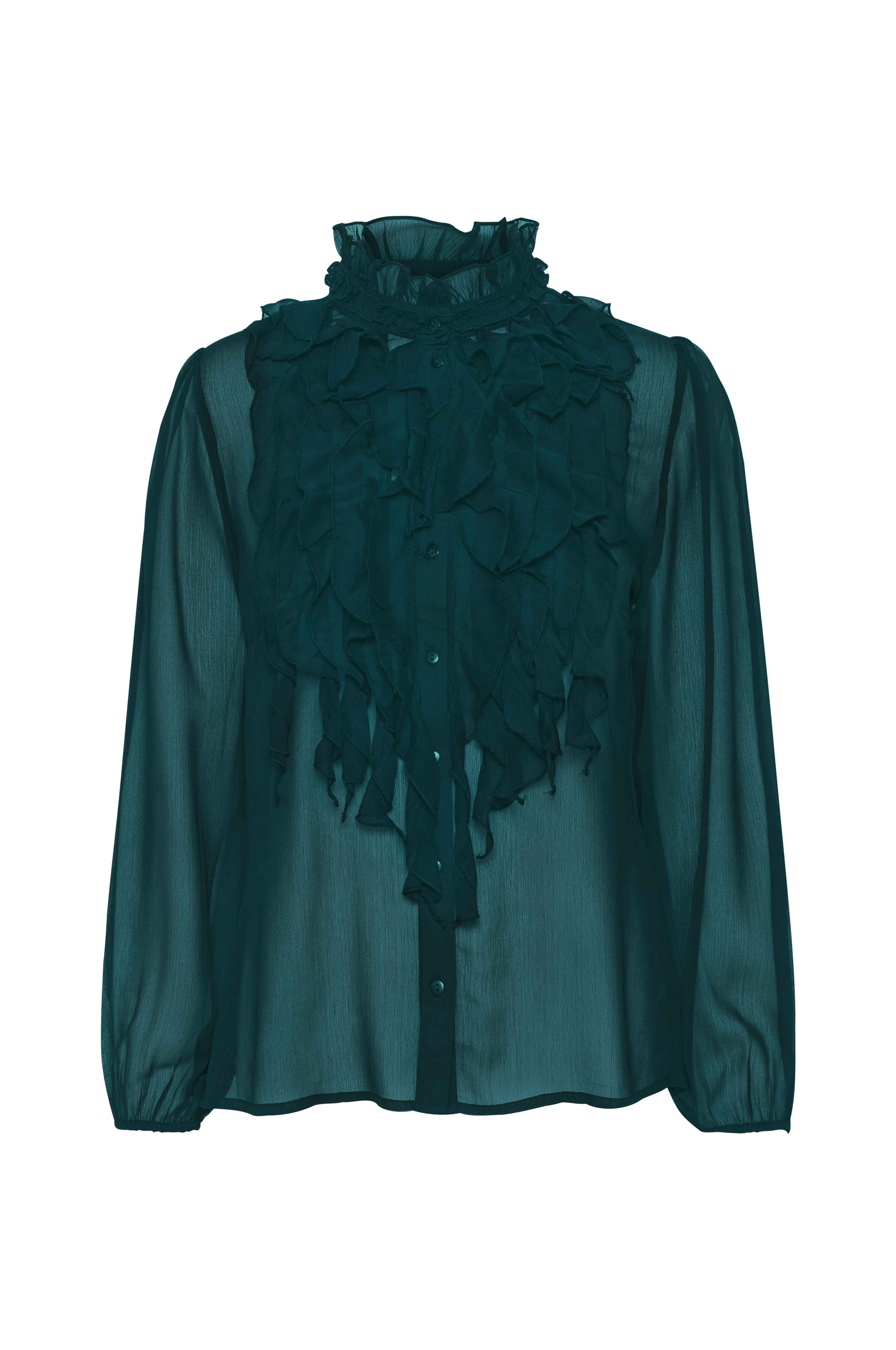 Bluse LiljaSZ Crinkle LS Shirt v:4173101